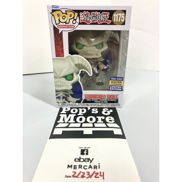Funko Pop! Yugioh: Summoned Skull 1175 Vinyl Figure Limited Edition W/Protector - Picture 1 of 12